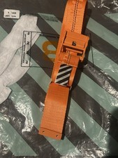 Off-White Classic Industrial Web Logo Belt Men