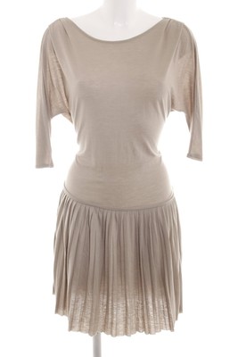 HOSS INTROPIA Stretchkleid Damen Kleid Gr. DE 36 creme Casual-Look