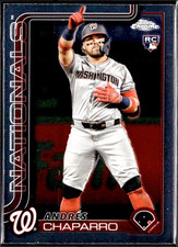 2025 Topps Chrome - Andres Chaparro #187 (RC)