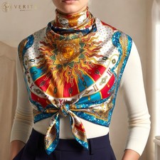 RARE VINTAGE HERMES Silk Scarf "Carpe Diem" Carre 90 designed by Joachim Metz