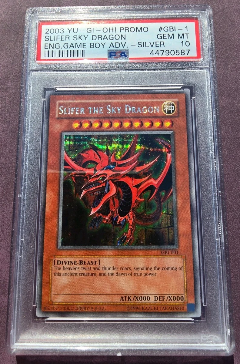Slifer The Sky Dragon Konami Yu-Gi-Oh! TCG Secret Rare Individual