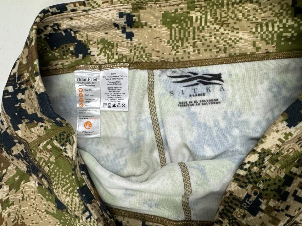 Sitka Core Women's X-Large XL Midweight Bottom Subalpine Optifade - Image 4 of 4