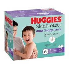 Huggies Skin Protect Nappies Size 6 15  over Kg 42 Pack