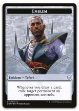 Emblem - Teferi, Hero of Dominaria #16 (NM) Dominaria DOM Magic MTG