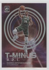 2022 Panini Donruss Optic T-Minus 3 2 1 Holo Prizm Giannis Antetokounmpo #6 17hw