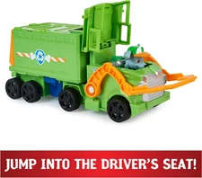 , Big Truck Pup’S Rocky Transforming Toy Trucks with Collectible Action Figur...