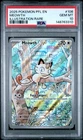 New Listing2025 Pokemon Pfl En-Phantasmal Flames #106 Meowth Illustration Rare PSA 10