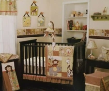 CoCaLo Baby Azania 100% Cotton Fitted Crib Sheet NIP