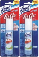 Lysol Disinfectant Spray To Go, Crisp Linen Scent - 1 Oz (pack Of 2) on sale Lysol Disinfectant Spray To Go, Crisp Linen Scent - 1 Oz (pack Of 2) on sale