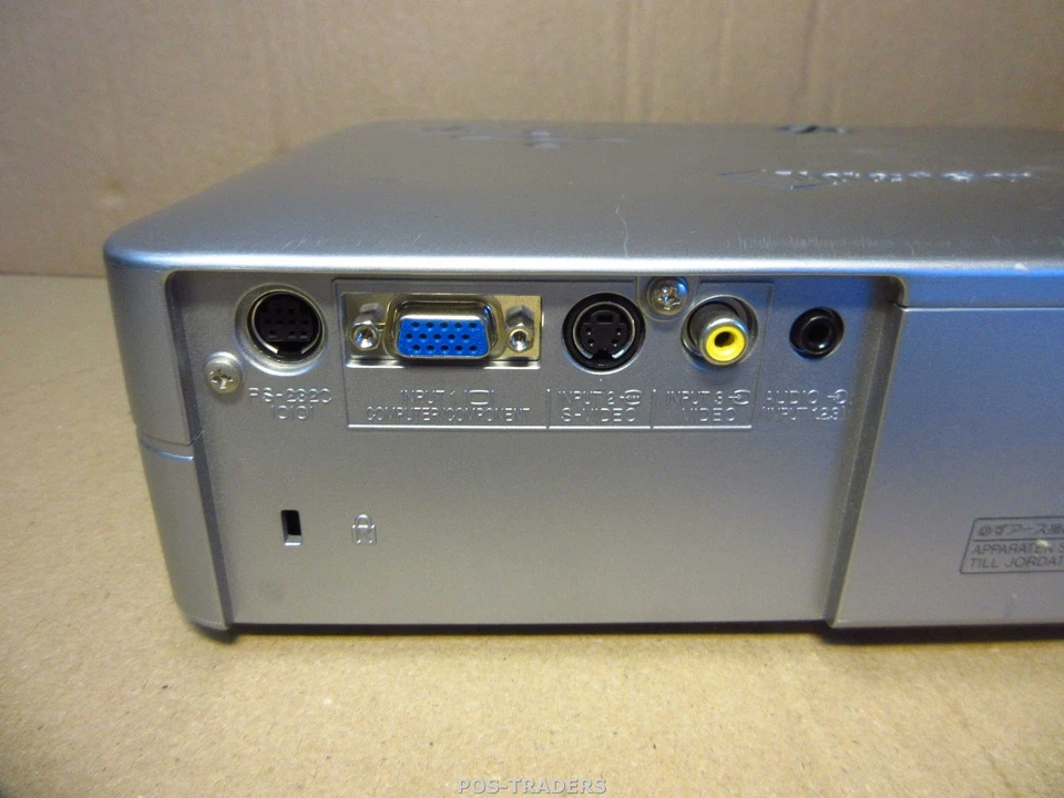 SHARP PG-A10X-SL Projector Beamer XGA 3LCD 1300 LUMENS VGA - HOLE IN COVER - Bild 3 von 4