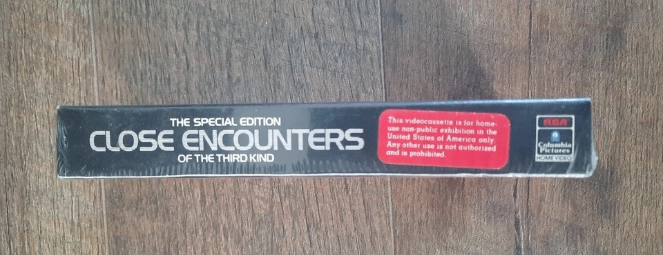 1983 RCA New Factory Sealed The Special Edition Close Encounters VHS Movie - Image 4 of 4