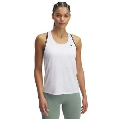 Canotta Under Armour Femmes Tech Knockout Tech Blanc 1389851 100 - Photo 1/2