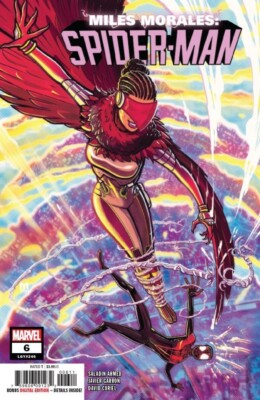 MILES MORALES SPIDER-MAN #6 1ST APPERENCE OF STARLING (2018) VF/NM