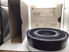 Vintage GAF Sawyer Rototray Slide Tray Holds 100 Slides w/Box