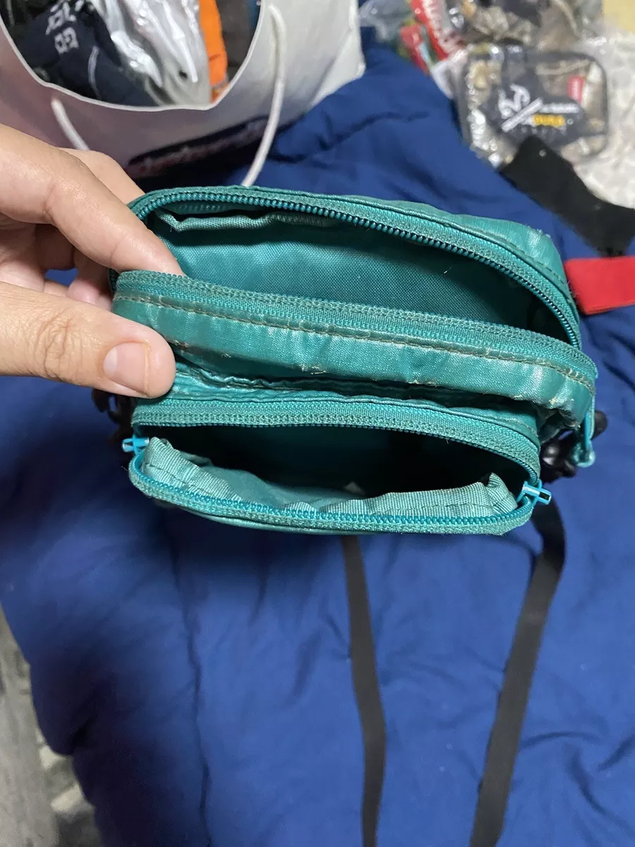 supreme cordura dark teal shoulder ss17 bag box logo