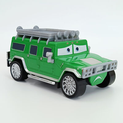 Disney Pixar Cars T.J. HUMMER 1:55 Deluxe Druckguss H1 Fahrzeug Modell Spielzeug