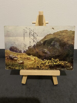 Antike Postkarte Above Kynance Cove Cornwall, England, Amerika, Natur, 1906