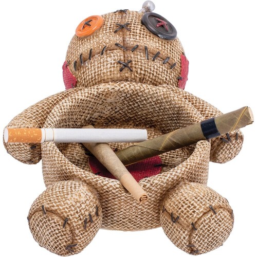7" Fujima Voodoo Doll Ashtray - Picture 6 of 8