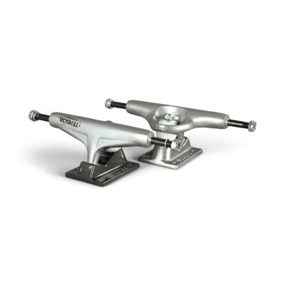 Tensor Aluminium Schablonen Skateboard Achsen (Paar) - Roh/Schwarz Verlauf