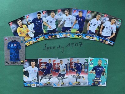 Panini Adrenalyn UEFA Euro 2020 Kick Off all 13 Slovakia Hamsik Second Skin