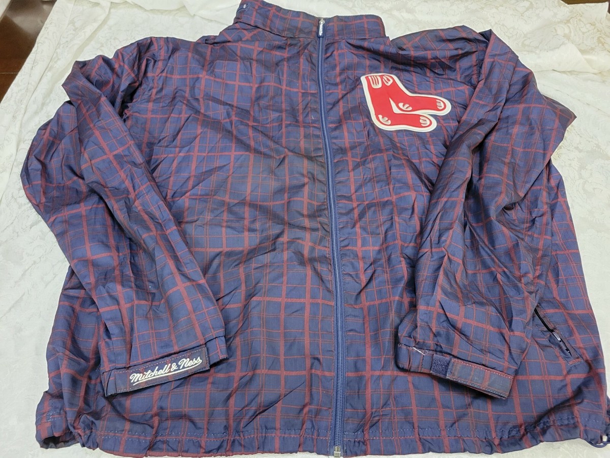 Mitchell and Ness Boston Red Sox Coach Jacket 3XL Cooperstown MLB