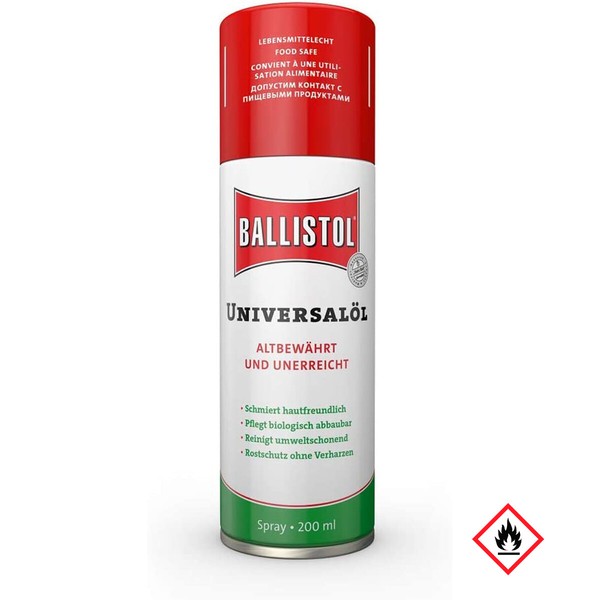 Ballistol UniversalöL Spray Dose Reinigt Unweltschonend 200Ml-image