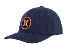 HURLEY NAVY H20 DRI SUPER ICON HAT SIZE S/M HIHM0223 414