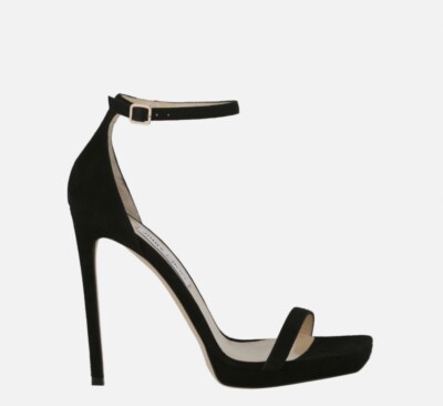 Jimmy Choo Alva 120 Suede Sandal. New with the box. Perfect Valentine's gift.  