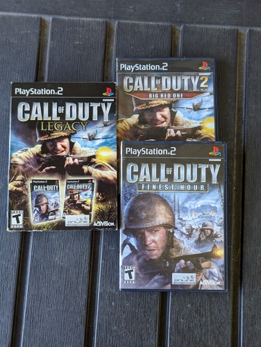 Call Of Duty Legacy PS2 – Finest Hour & Big Red One (occasion)