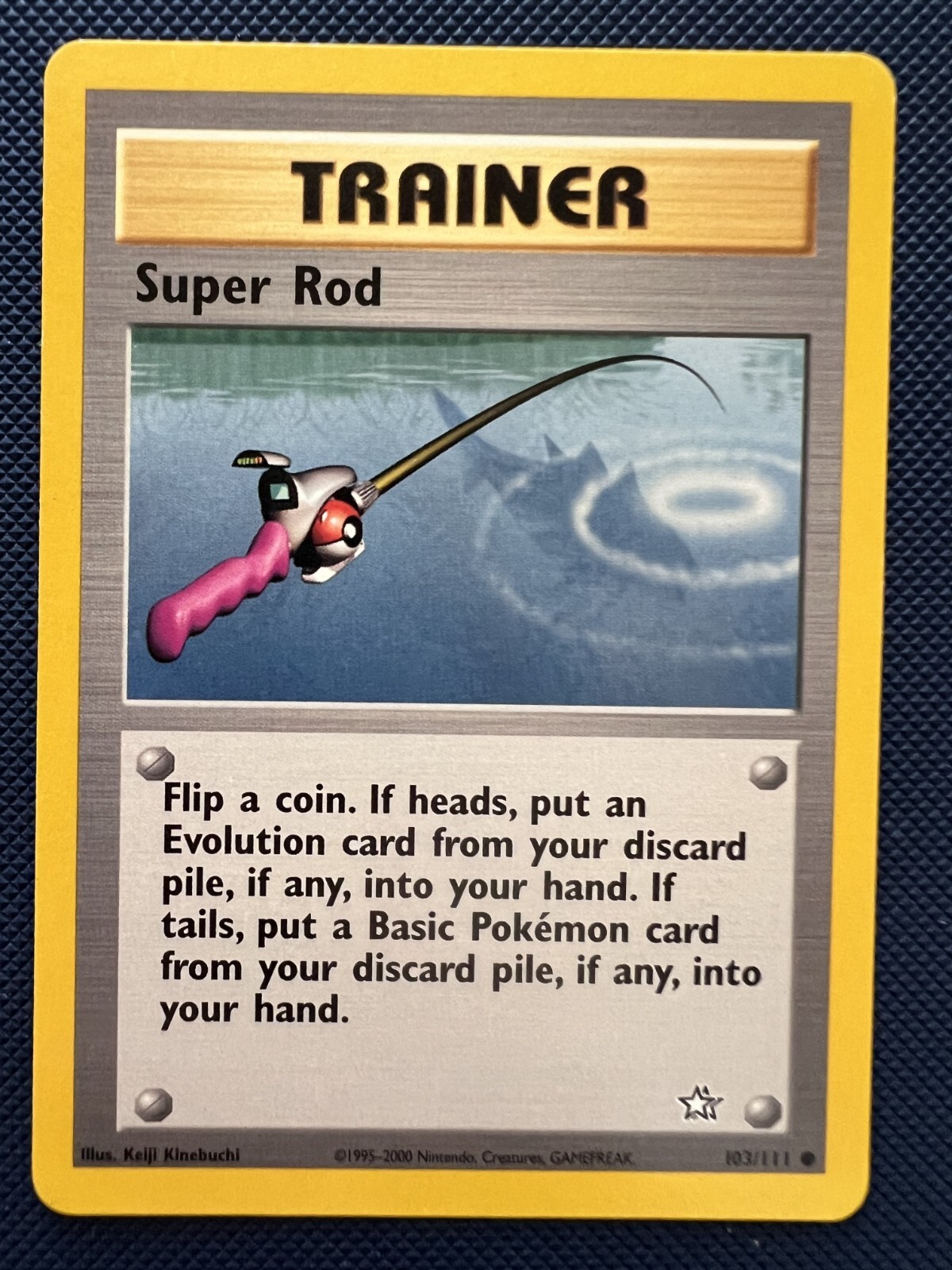 SUPER ROD 103/111 Common Pokemon Card NM/LP