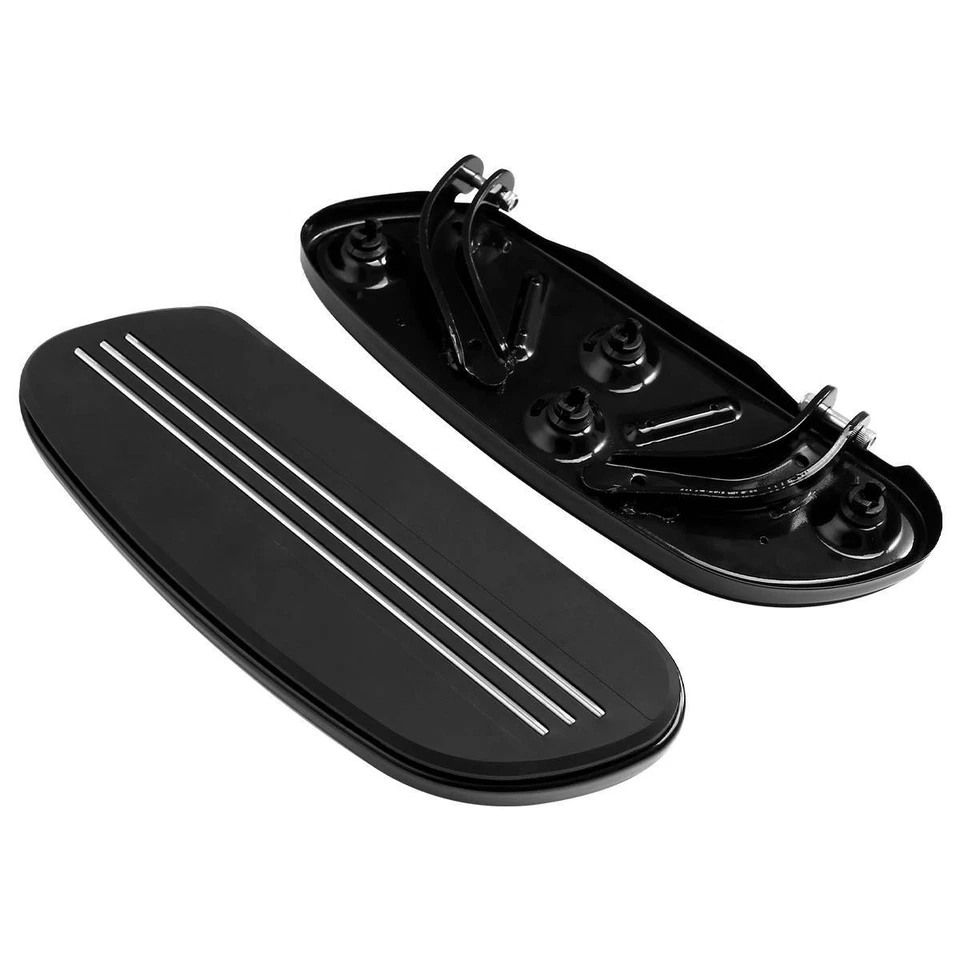 Driver Footboard Floorboard Kit Fit For Harley Touring Street Glide 86-25 Black - Image 4 of 4