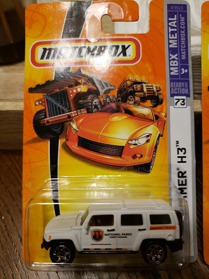 Matchbox 2007 Hummer H3 #73 National Parks U.S. 666 Version With Out Lot Of 2 - Image 2 of 4