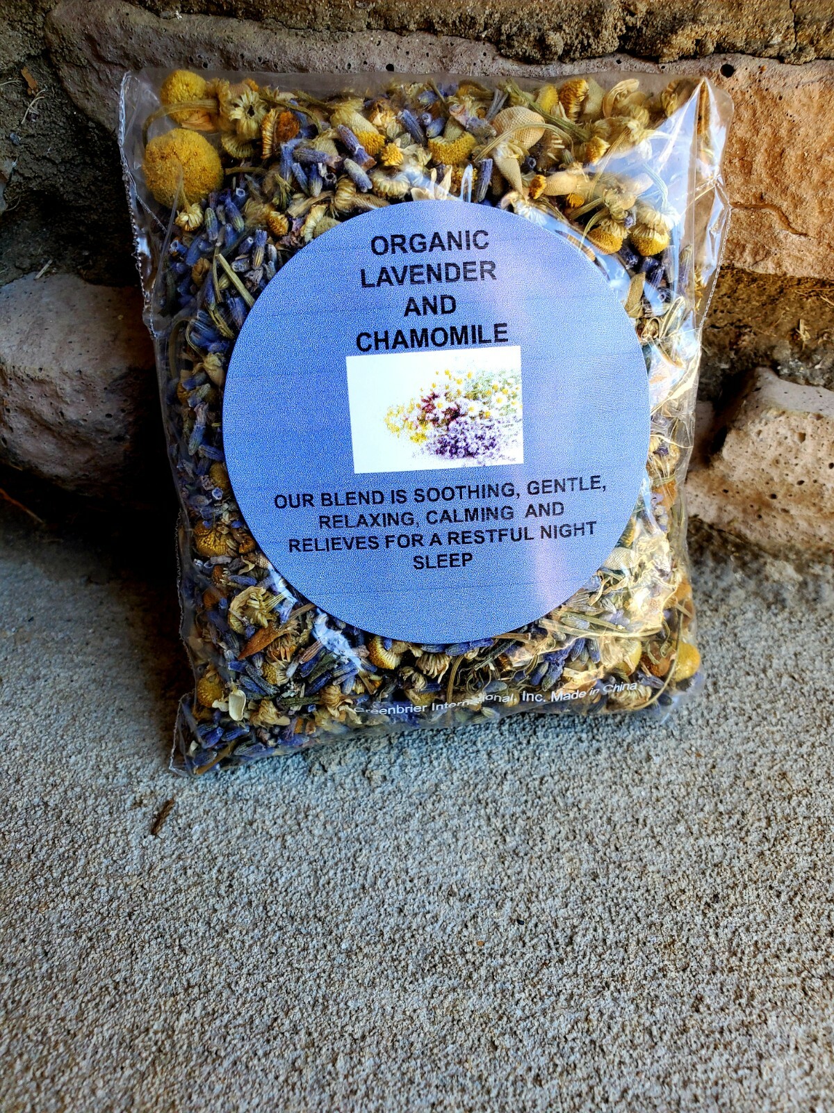 Lavender and Chamomile Tea Organic Loose Leaf Herbal Blend 1 oz. (28g)