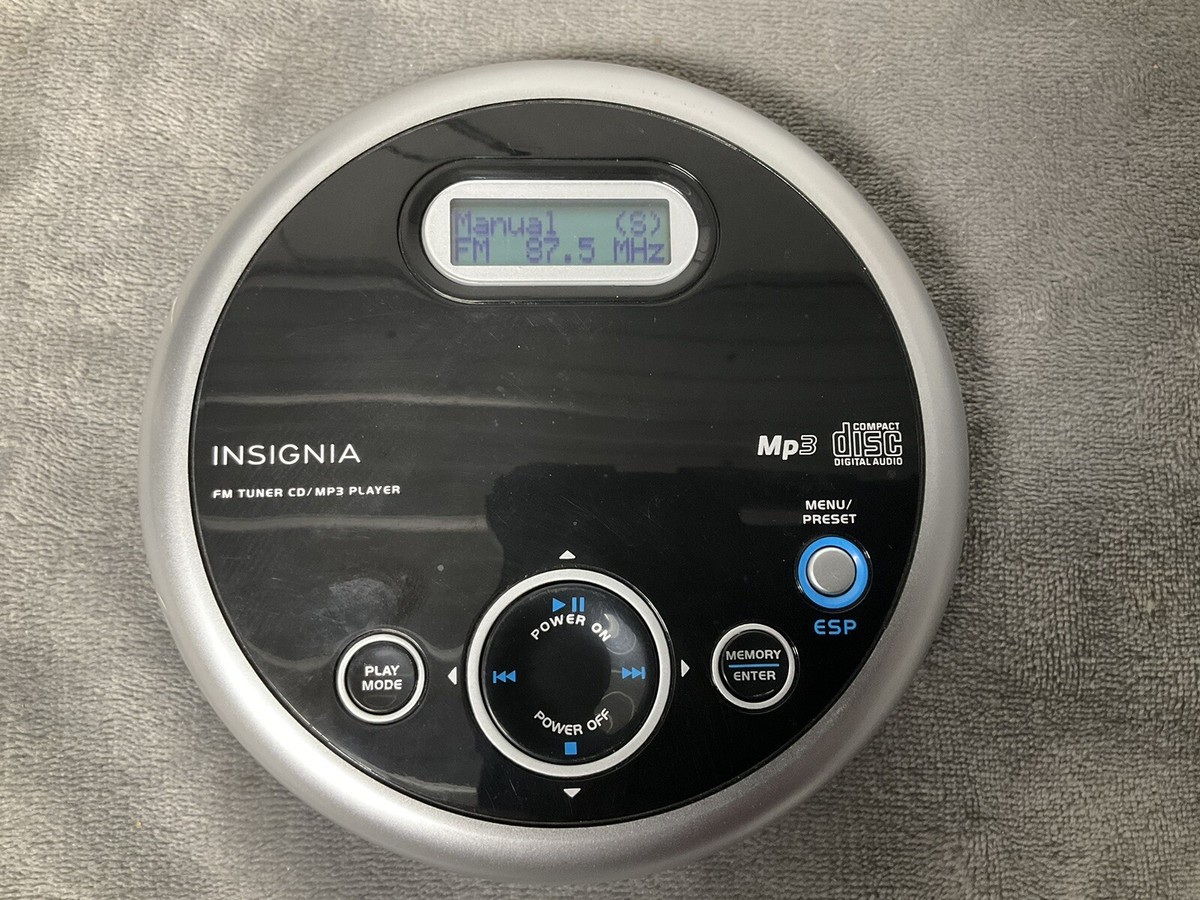 【中古】「未使用品」Insignia NS-P5113 Portable CD Player with FM Tuner and MP3 Playback, Black by Insignia [並行輸入品] Insignia NS-P5113 Portable Compact Disc Player CD MP3 Player FM