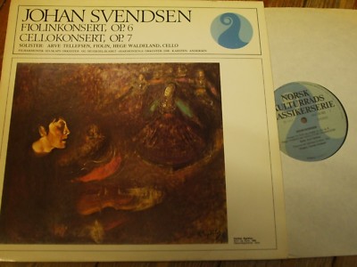 NKF 30 002 Svendsen Violin Concerto / Cello Concerto / Tellefsen / Waldeland