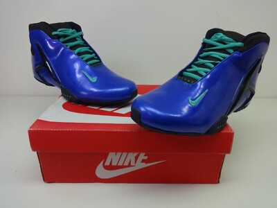 Nike Turnschuhe Größe 10 Zoom Hyperflight PRM Hi-Top Herren im Karton blau Modell 2012