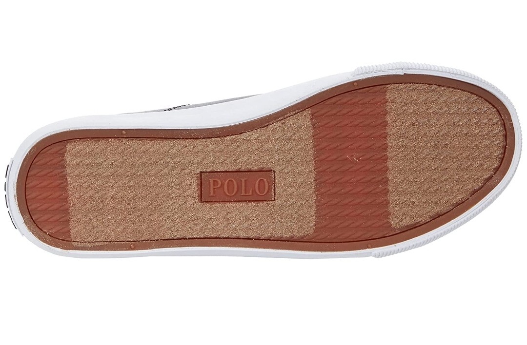 Polo Ralph Lauren Ragazze 5 Elmwood NERO SCARPE MULTICOLORE Corde PONY