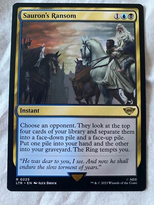 lotr mtg top cards Amazon.com: Legendary Fellowship Commander Deck - 4 Color - EDH - Aragorn -  Lord of The Rings LOTR - 100 Card - Custom Magic The Gathering Deck main image 1