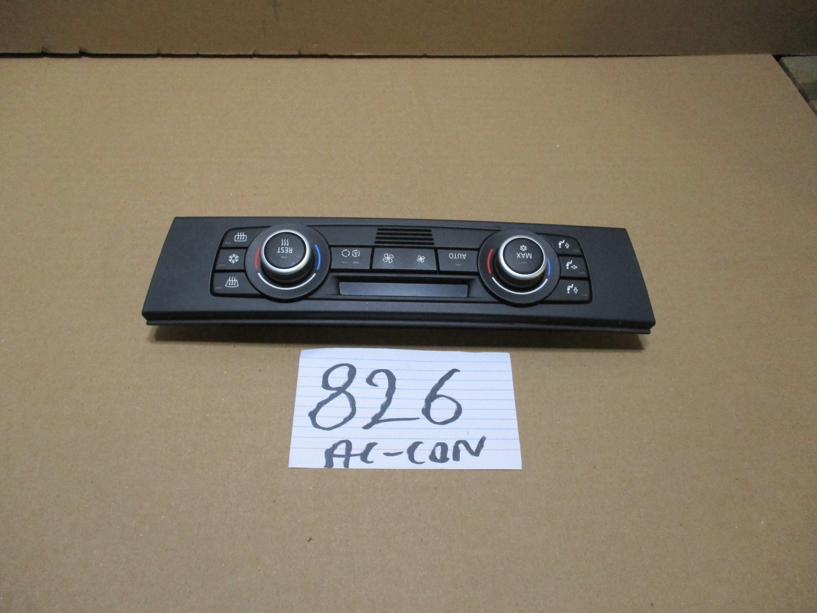 07 08 09 BMW 328 AC and Heater Control Used Stock #826-AC 