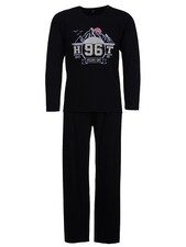 Henry Terre Herren Pyjama  Colorado 96 Langar...