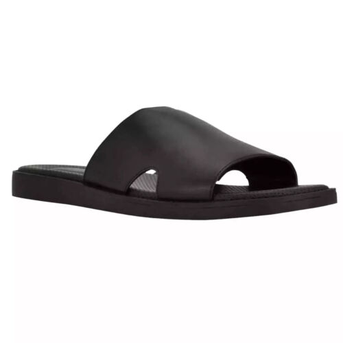 Calvin Klein Men's Ethan Slip-On Sandals Color Black Size 11 Style cmETHAN2