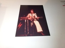 DAVID BOWIE 8X12 Photo Aladdin Sane Tour 1973 Live Concert Ronson Glam Rock  #23