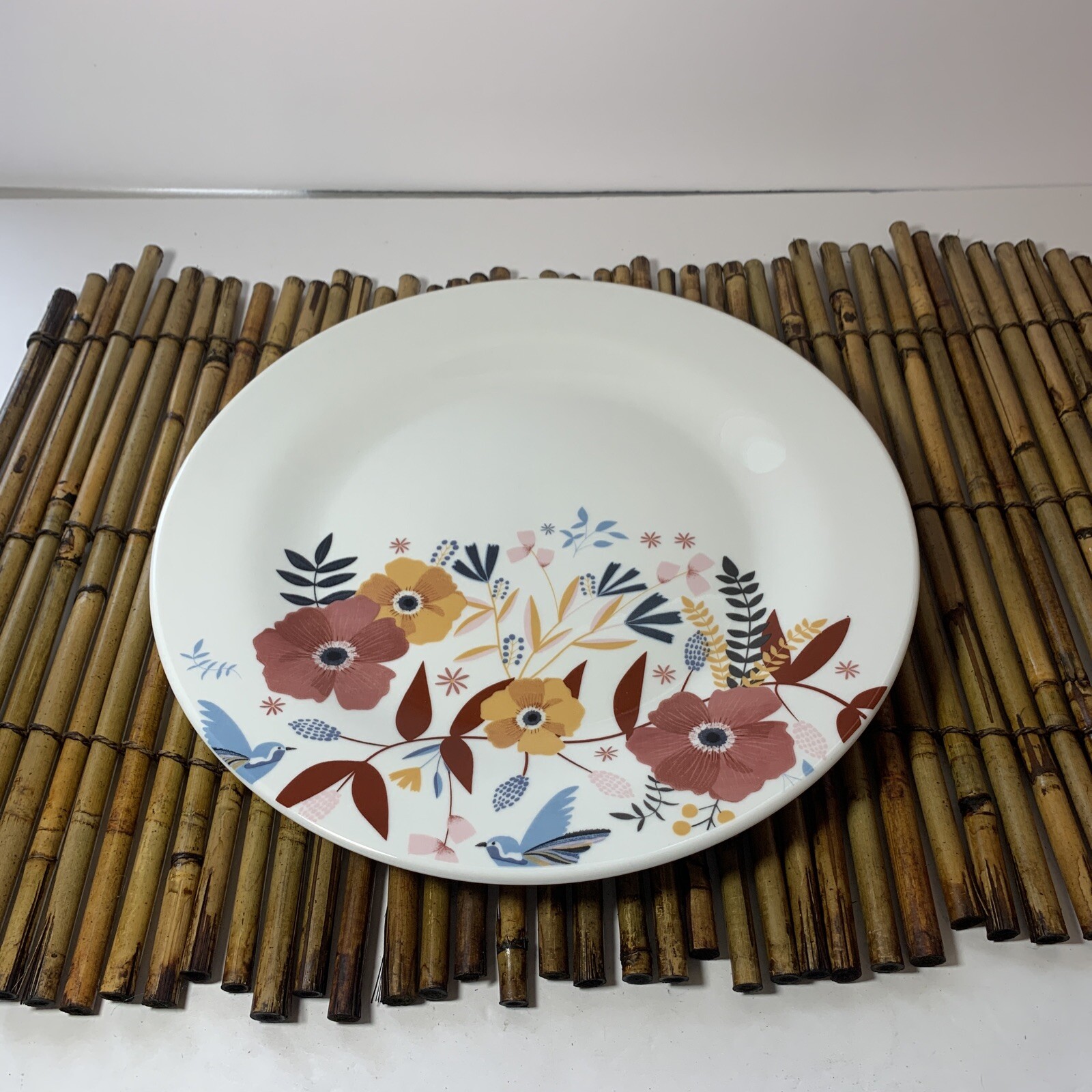 Vintage Pier 1 Imports 18x12 Natural Tiki Rattan Bamboo Reed Placemats