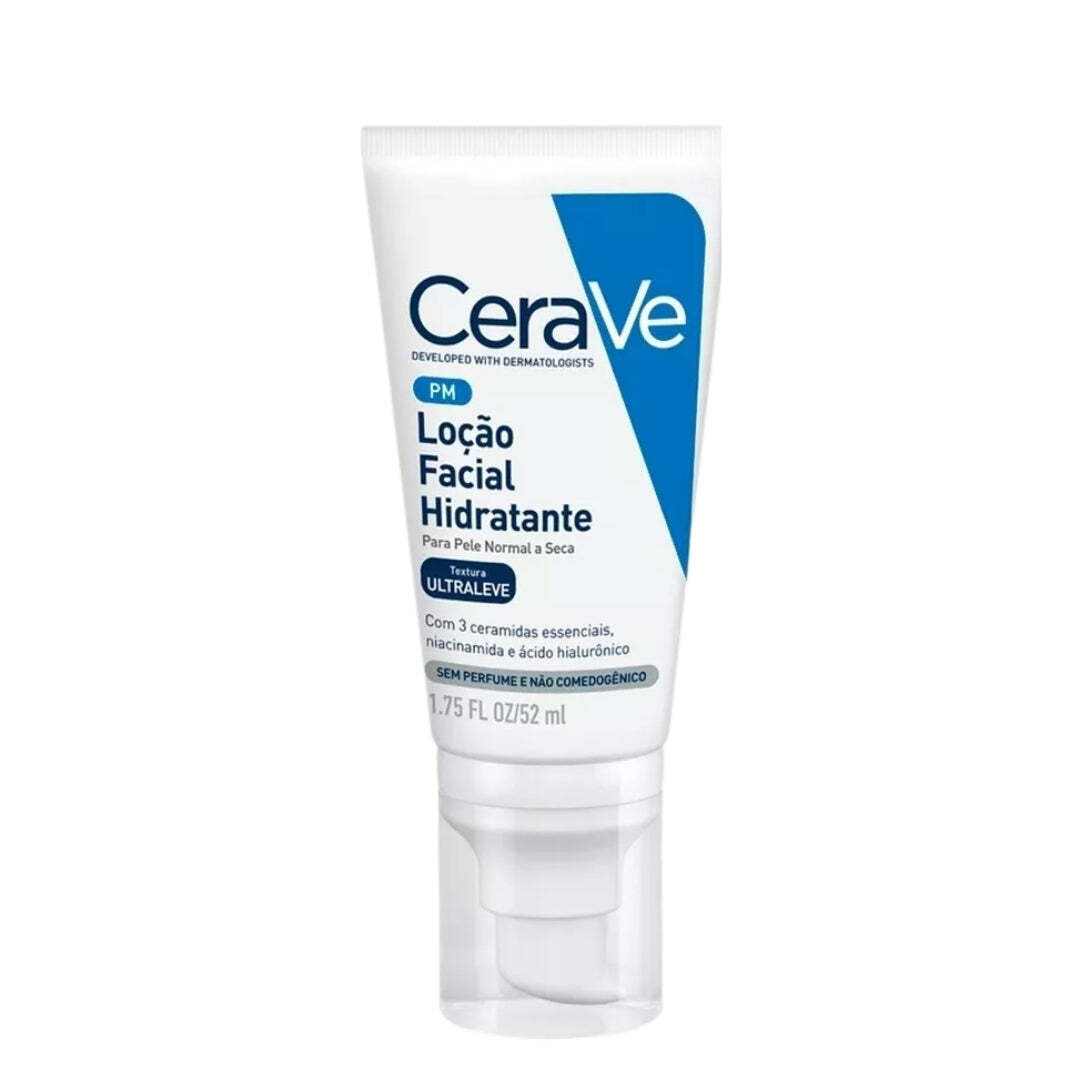 Ultra-Light Hydrating Facial Lotion for Normal to Dry Skin by CeraVe 52ml