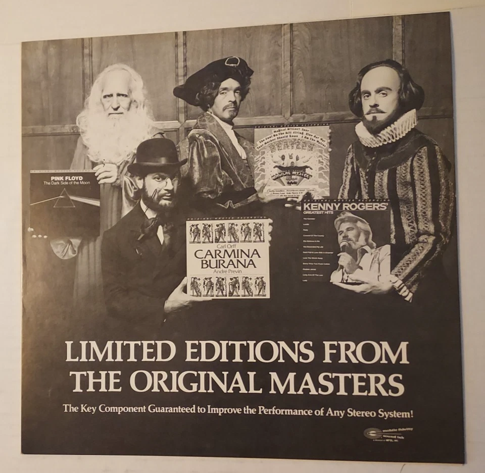 Japan LP Original Master Recording Jethro Tull "Aqualung" GF MFSL 1-061 Inserts - Image 4 of 4