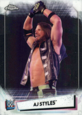 B4971- 2021 Topps Chrome WWE Cards 1-100 +Inserts -You Pick- 15+ FREE US SHIP