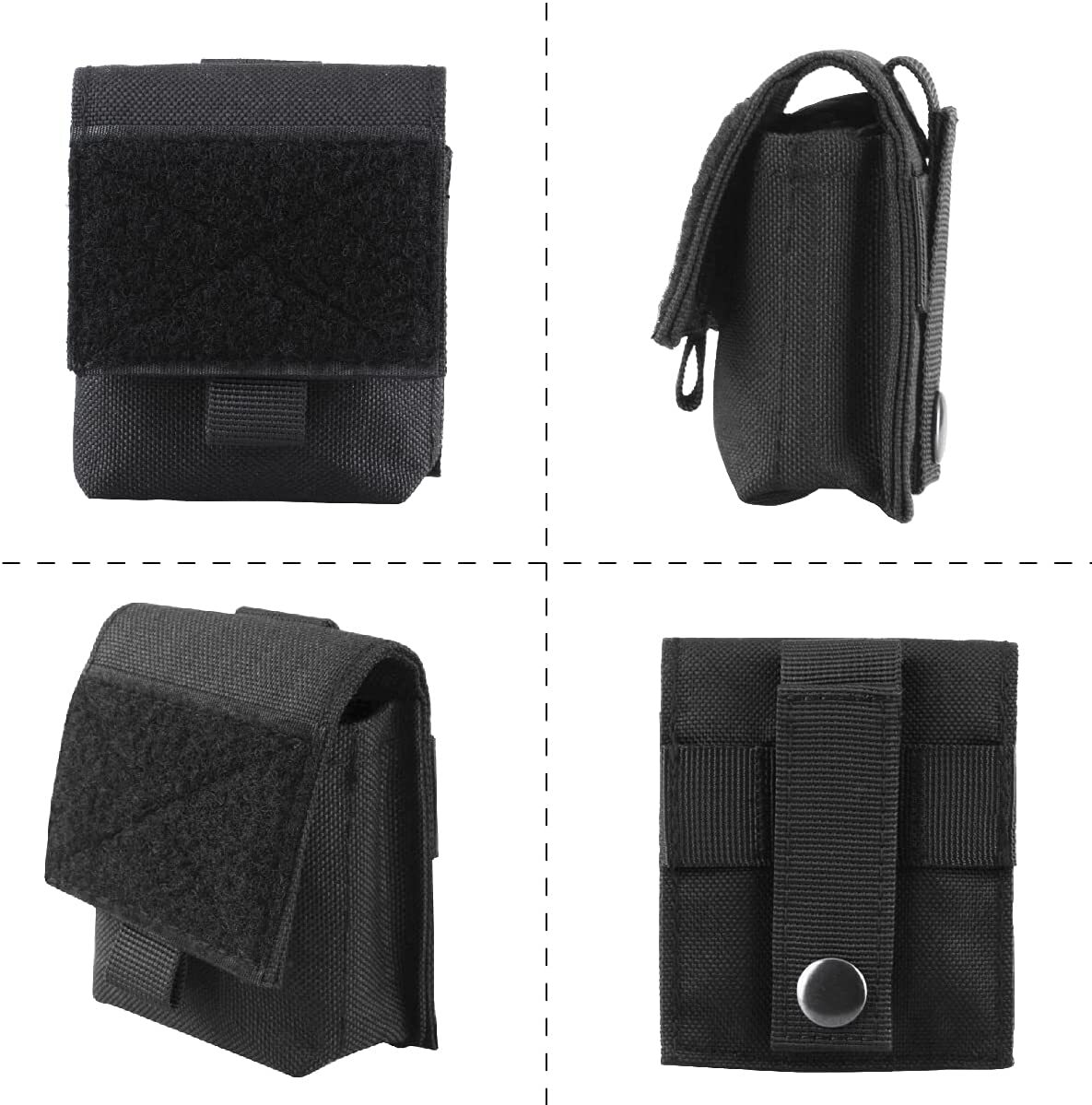 edc cigarette case Man Cigarette Case Box Holster Tactical Molle EDC Pouch Lighter Match Holder  Bag
