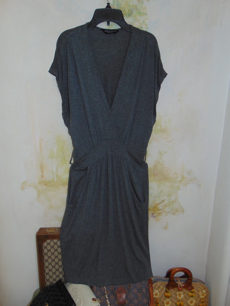 dorothy perkins cotton dresses Dorothy Perkins Womens Blue Cotton Blend Tank Dress Size 6