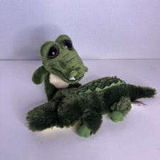 2 Aurora World Plush - Flopsie - SWAMPY the Alligator 12 inch Stuffed Toy