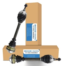 Pair Front CV Axle Shaft for 1992-2001 VW EuroVan 2002-2003 EuroVan Auto Trans.